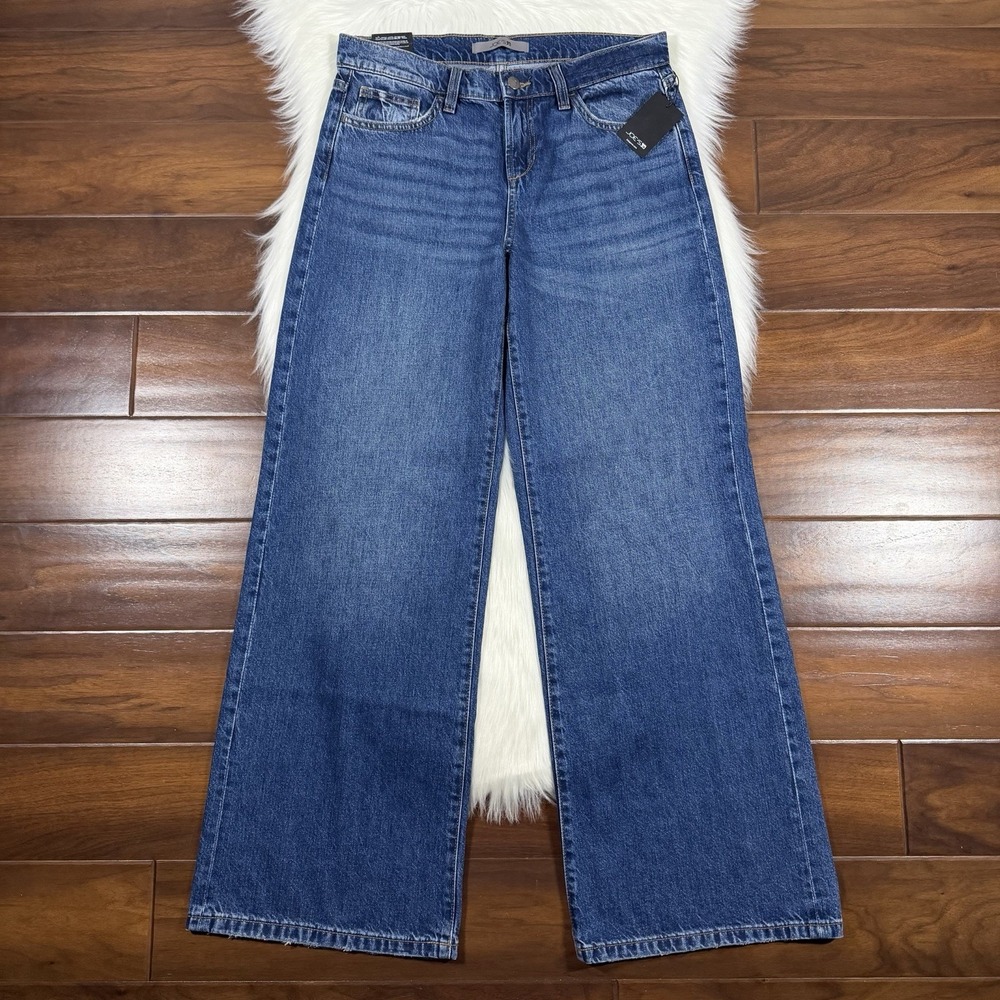 Joe's‎ Women's Size 29 Low Rise Wide Leg Denim Jeans in Tokyo